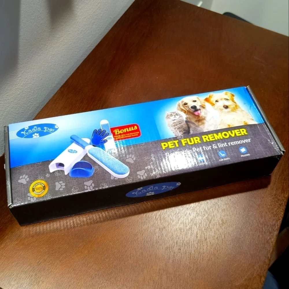 Furla Pet Fur Remover - Blue and White